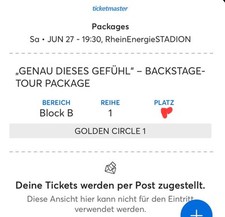 Helene fischer tickets gebraucht kaufen  Annaberg-Buchholz, Mildenau