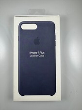 Capa de couro original original do fabricante Apple para iPhone 7 Plus 8 Plus azul meia-noite comprar usado  Enviando para Brazil