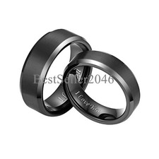 2pcs tungsten engagement for sale  Quincy