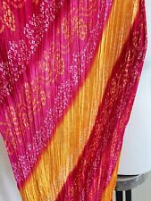 Bandhani scarf haldi for sale  UK