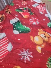 Christmas printed blanket for sale  MANCHESTER