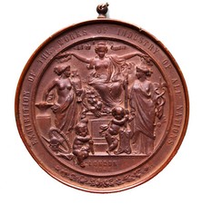Grande médaille bois d'occasion  Calvisson