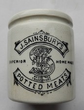 Sainsbury potted meats for sale  HUDDERSFIELD