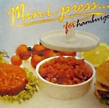 Presse hamburger mini d'occasion  Rive-de-Gier