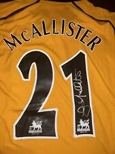 Gary mcallister signed for sale  WORCESTER