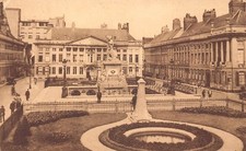 Cartão postal vintage C195 Bélgica Bruxelles Place des Martyrs comprar usado  Enviando para Brazil