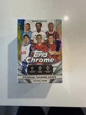 Caixa Blaster Topps Chrome competições de clubes da UEFA 24/25 comprar usado  Enviando para Brazil