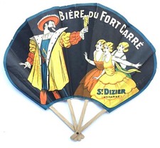 Ancien eventail publicitaire d'occasion  Orleans-