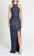 Vestido de noite LANGHEM Julia formal coquetel gala tamanho 14 AU RRP 399 COM DEFEITOS comprar usado  Enviando para Brazil