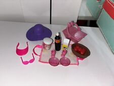 Barbie accessori picnic usato  Roma