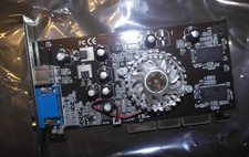 Placa de vídeo nVidia GeForce FX 5200 128MB VGA S-Video AGP universal comprar usado  Enviando para Brazil