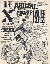 Punk rage handbill for sale  Monrovia