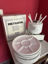 Fondue set metropol gebraucht kaufen  Langsur