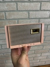 Rádio transistor portátil antigo Philco rosa e dourado modelo T500-124, usado comprar usado  Enviando para Brazil
