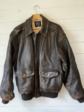 Avirex leather jacket. for sale  LONDON