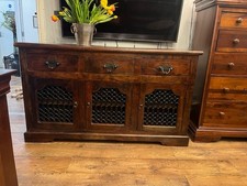 Mango wooden sideboard for sale  NOTTINGHAM