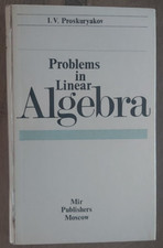 Problems in Linear Algebra by I.V. Proskuryakov (hardcover, Mir Publishers), usado comprar usado  Enviando para Brazil
