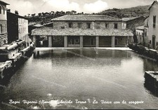 Bc914 cartolina bagni usato  Tramonti