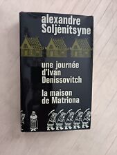 Alexandre soljénitsyne. journ d'occasion  Issigeac