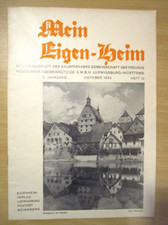 Zeitschrift eigen heim gebraucht kaufen  Naumburg
