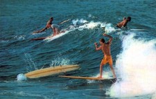 Cartão postal água músculo prancha de surf equipamento esportivo embarcação lazer diversão AA10381 comprar usado  Enviando para Brazil
