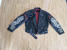 Vintage lederjacke blue gebraucht kaufen  München
