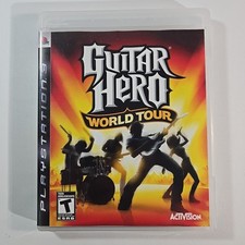 Guitar Hero - World Tour Sony Playstation 3 2008 PS3 completo na caixa com manual comprar usado  Enviando para Brazil