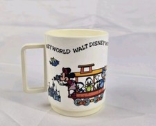 Caneca de plástico vintage Walt Disney World Train por Deka Micky Mouse mini Donld comprar usado  Enviando para Brazil