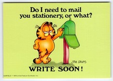 Garfield cat postcard for sale  Collingswood