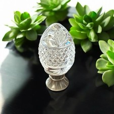 crystal egg pewter stand w for sale crystal egg pewter stand w for sale Conway