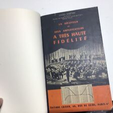 Livre recepteur amplificateurs d'occasion  Le Plessis-Trévise