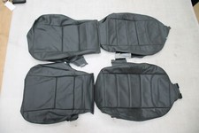 Black perforated leather for sale  RYE