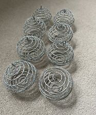 Silver glitter spiral for sale  SKIPTON