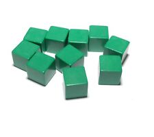 10 dados verdes em branco, quadrados encurralados - cubos de plástico, 16mm, D6 comprar usado 10 dados verdes em branco, quadrados encurralados - cubos de plástico, 16mm, D6 comprar usado  Enviando para Brazil