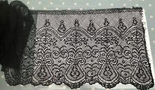 Antique black lace for sale  DALKEITH