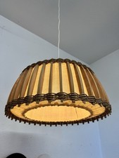 Vintage rattan lampe gebraucht kaufen  Schnaittach