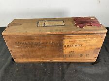 Antique wood box for sale  Holyoke