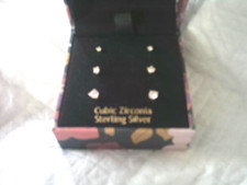 Pair pierced sterling for sale  Burlington