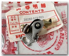 Usado, PONTOS DE CONTATO GENUÍNOS DE IGNIÇÃO DO MOTOR HONDA F400 ROTO TILLER G35 30280-878-003 comprar usado  Enviando para Brazil