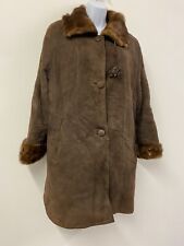 Sheepskin coat size for sale  PLYMOUTH