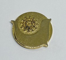 Pin de lapela consultor vintage Tupperware logotipo selo revendedor tom dourado década de 1990 (P65) comprar usado  Enviando para Brazil