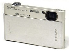Câmera Digital Compacta Sony Cyber-Shot DSC-T900 Prata 12.1MP 4x Zoom do Japão comprar usado  Enviando para Brazil