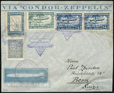 Zeppelin Paraguay 1933 8. SAF Reko-Brief Sapucai Bern Schweiz Si 237 / 1431 comprar usado  Enviando para Brazil