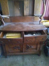 Antique solid oak for sale  Peculiar