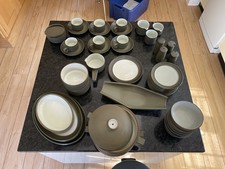 Denby chevron olive for sale  BOURNE END