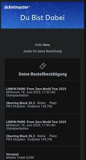 Linkin park berlin gebraucht kaufen  Cochem-Umland