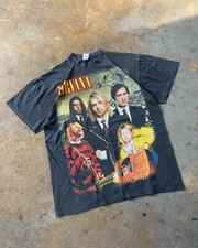 Camiseta Bootleg NIRVANA Vintage Rock Band Manga Curta Presente para Fã P-5XL comprar usado  Enviando para Brazil