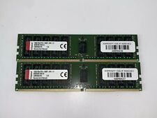 LOTE 2x Memória de Servidor Kingston KVR24R17D4/16 32GB (2x16GB) 2Rx4 PC4-2400T comprar usado  Enviando para Brazil