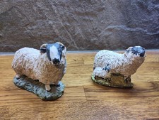 Pair vintage sheep for sale  PEEBLES