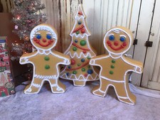 Blow mold gingerbread for sale  Wells